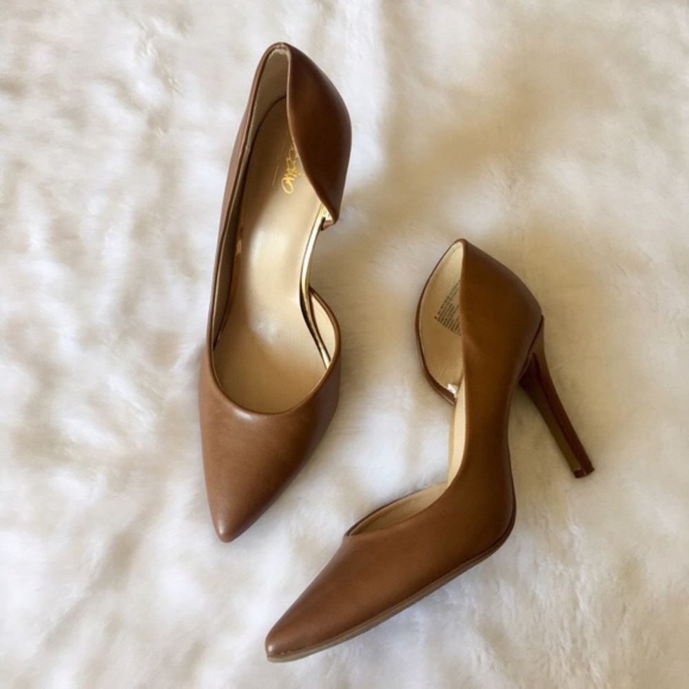 Missimo Tan/Brown Heel Pumps✨